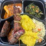 Grilled Meat & Fruit Platter