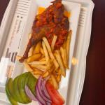 Grilled Meat & Fruit Platter