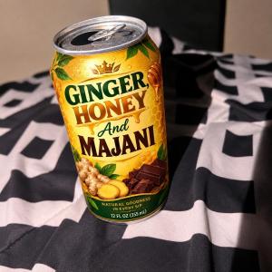 Ginger Honey & Majani 12 fl oz Can