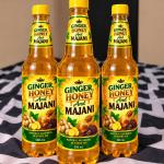 Ginger Honey & Majani 500 mL Bottles – 3 Pack
