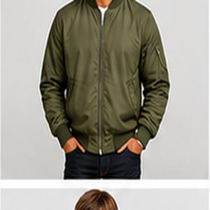 Theo Lightweight Bomber Jacket
